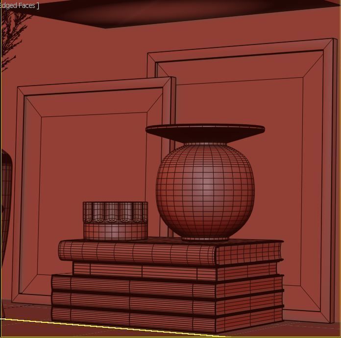 Decorative set 01 3D model_5