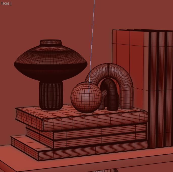 Decorative set 01 3D model_11