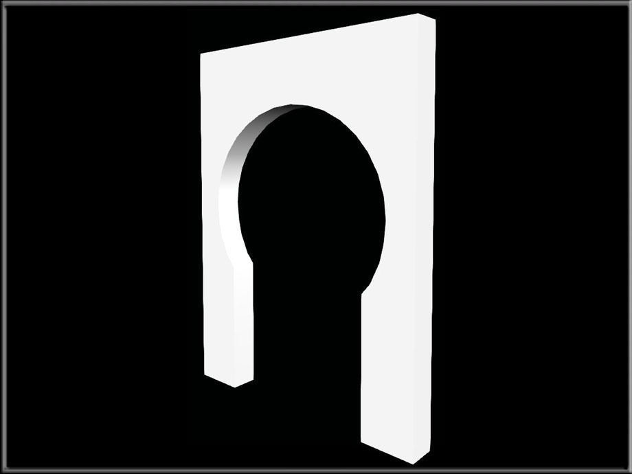 Horseshoe Arch 03 Low-poly 3D model_2