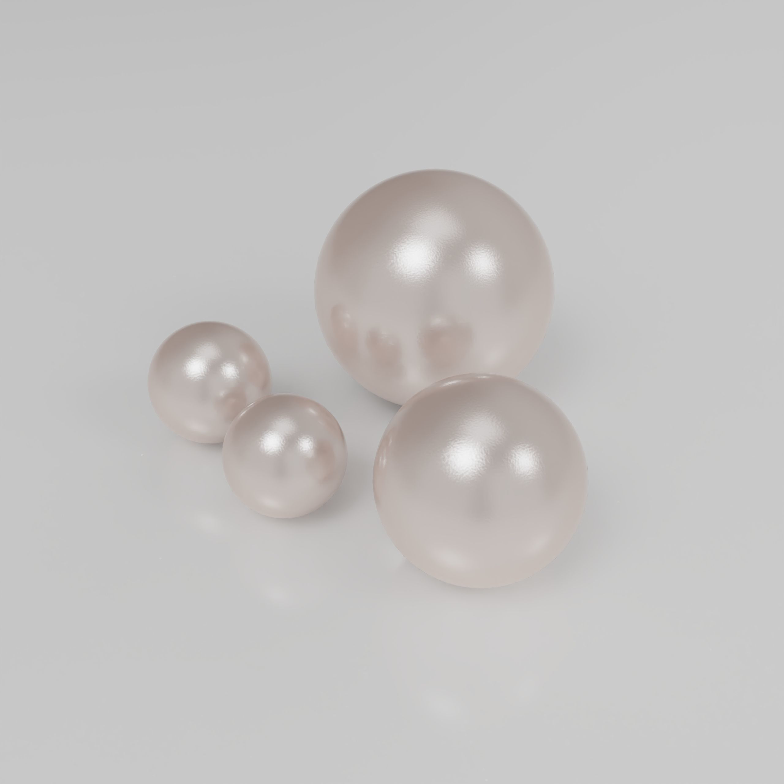 Pearls 3D model_3