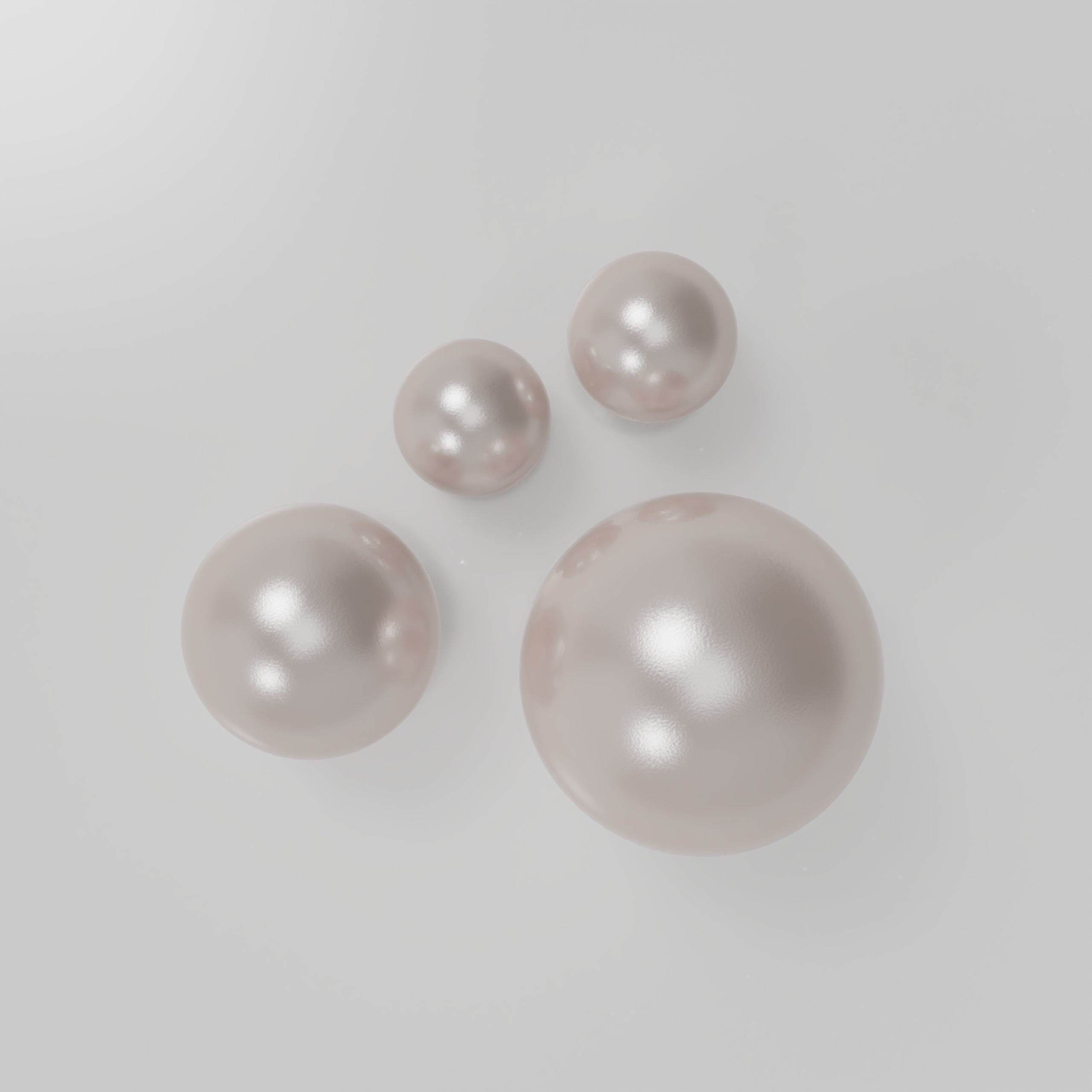 Pearls 3D model_1