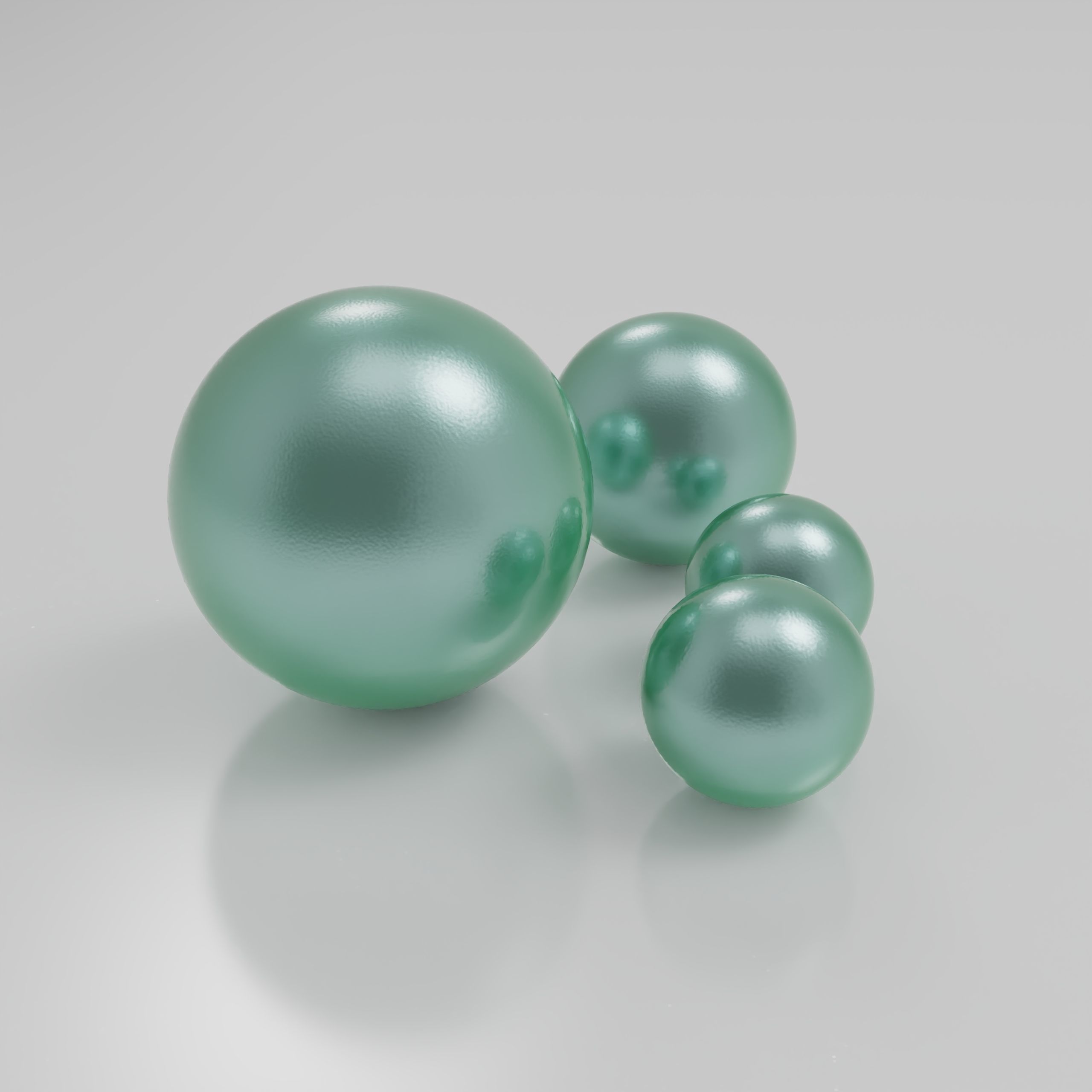 Pearls 3D model_7