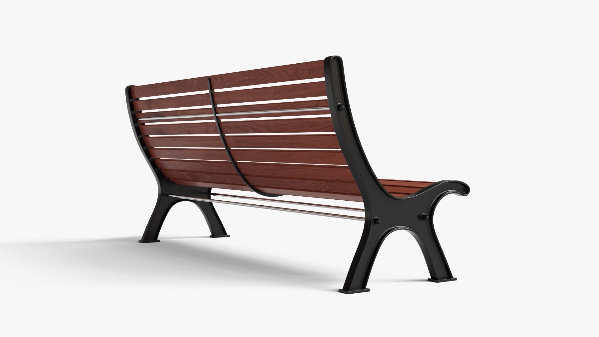Bench 3D model_4