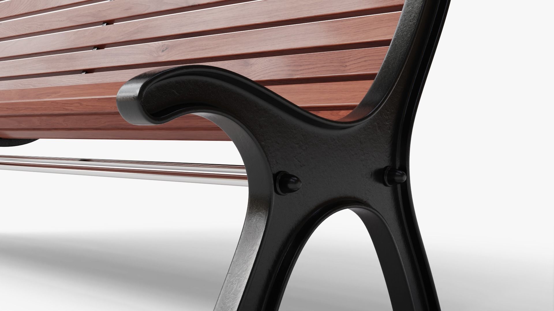 Bench 3D model_8
