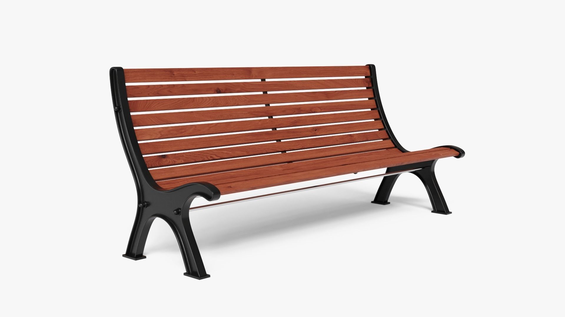 Bench 3D model_6