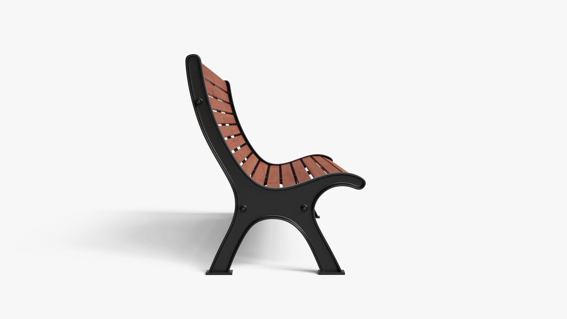 Bench 3D model_5