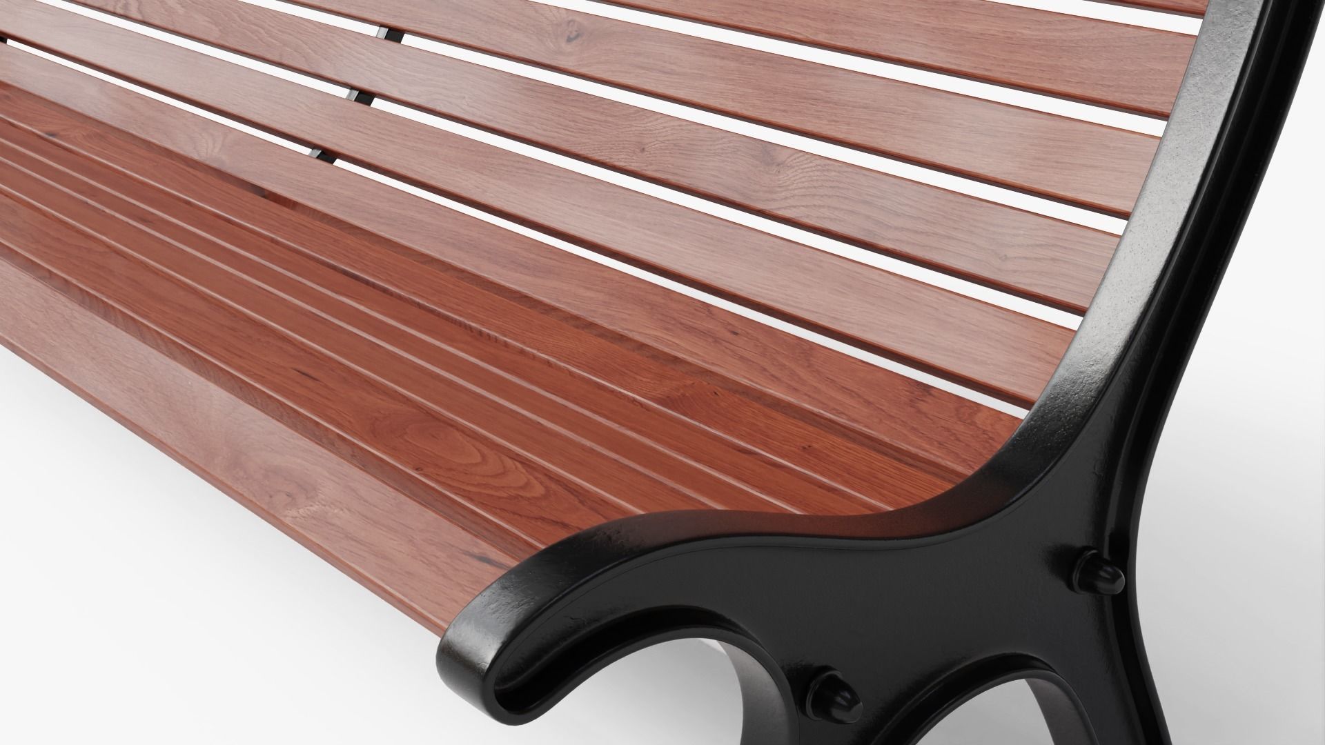 Bench 3D model_9