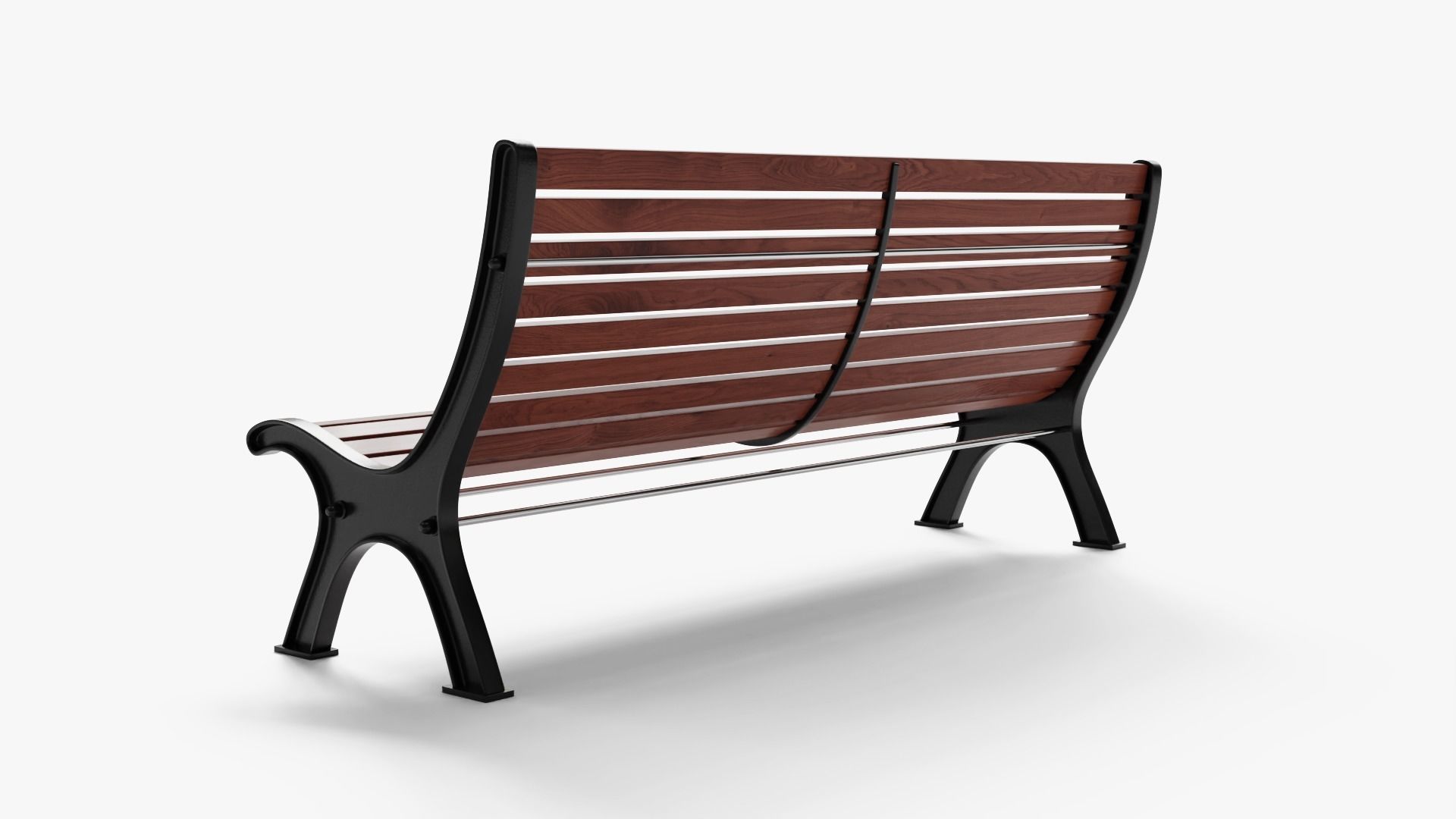Bench 3D model_2