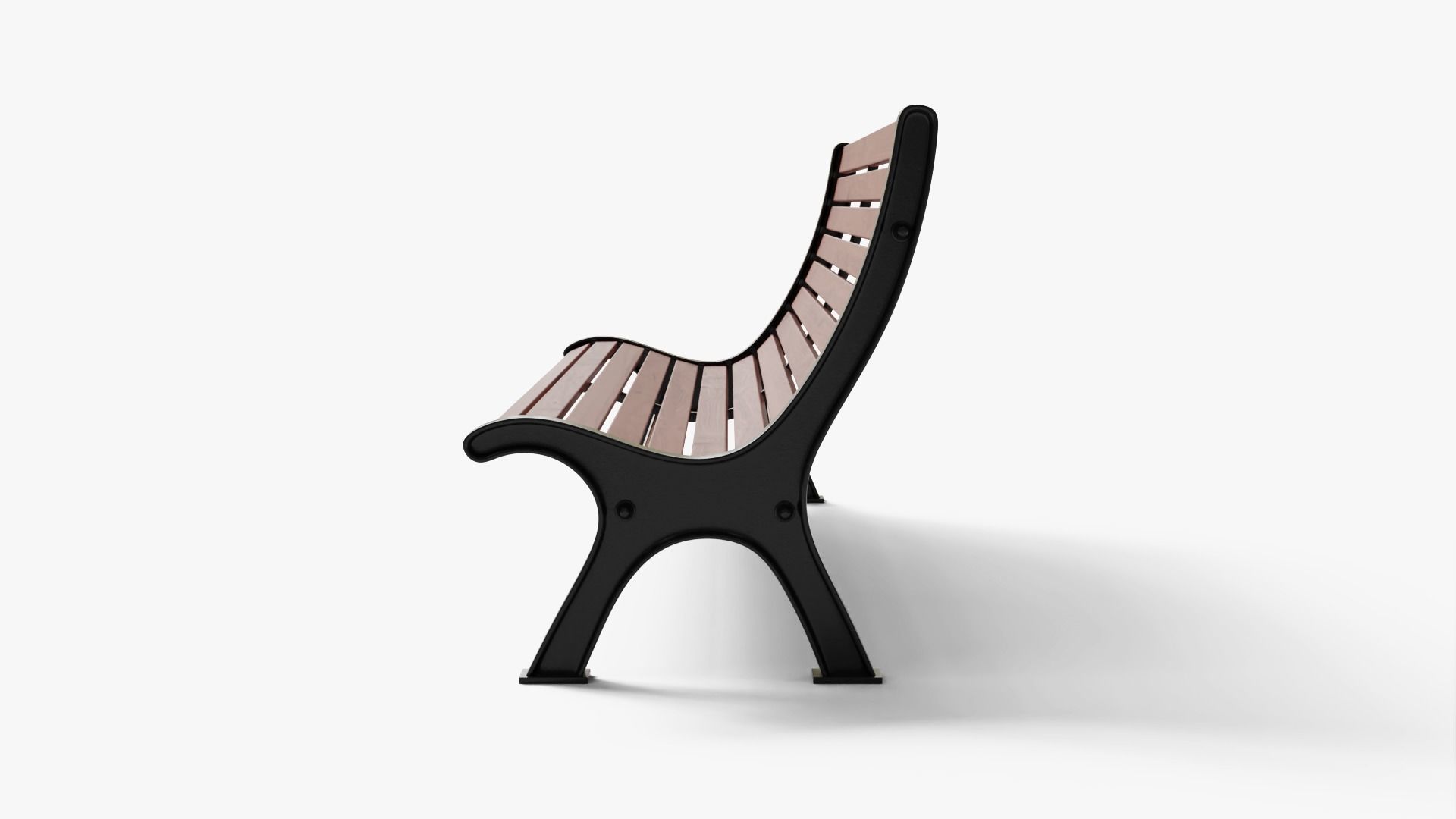 Bench 3D model_1