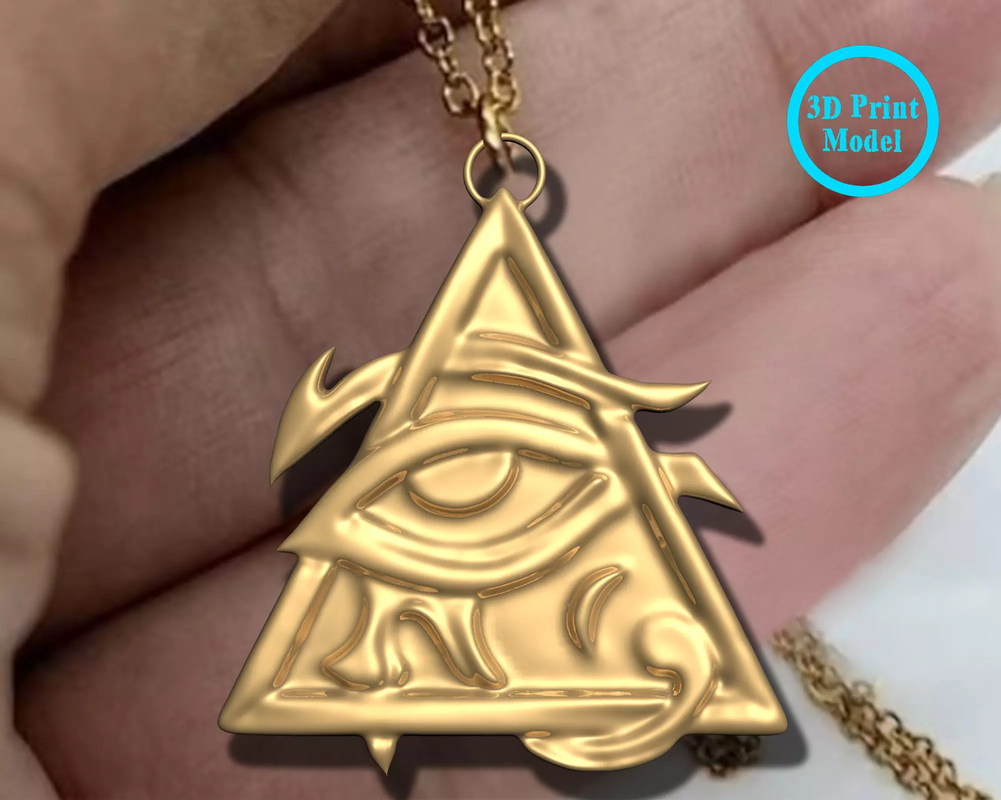 EYE HORUS PENDANT 3D print model