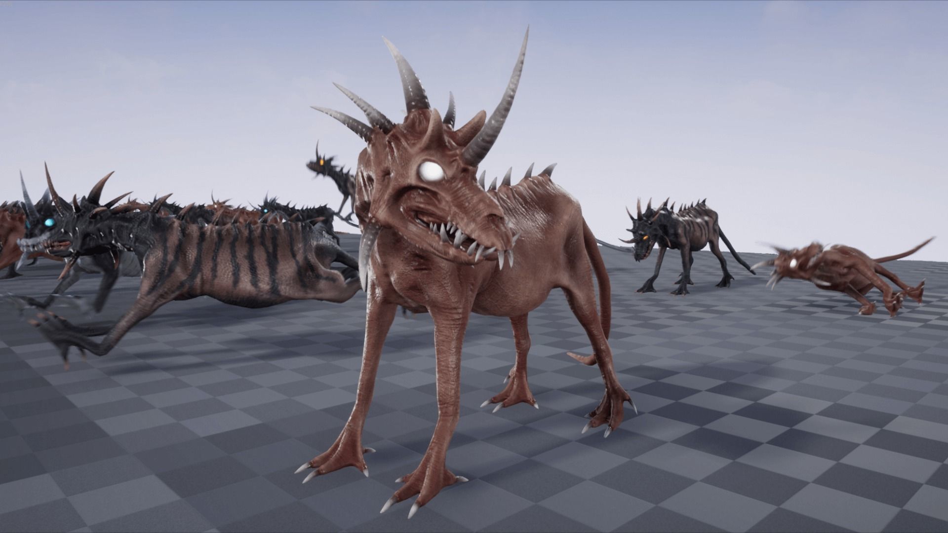 Infernal Low-poly 3D model_21