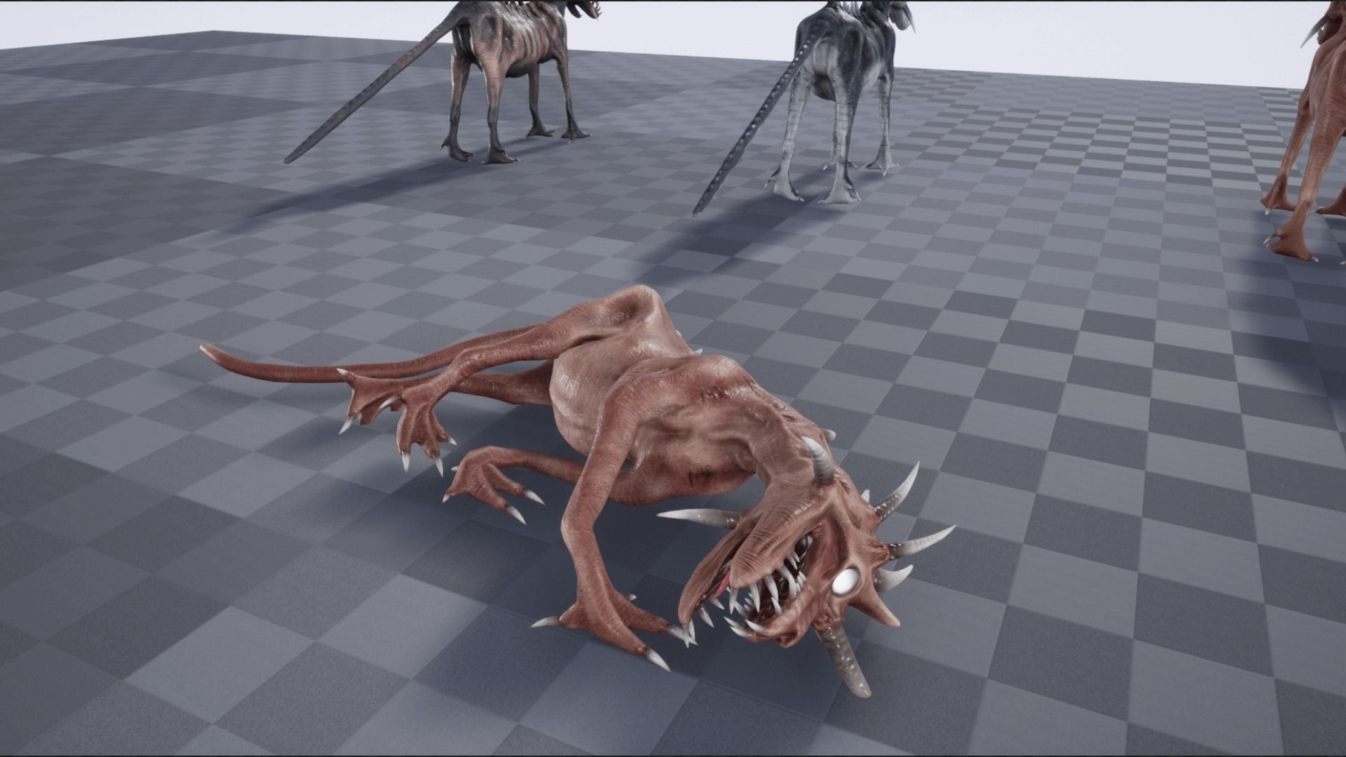 Infernal Low-poly 3D model_19