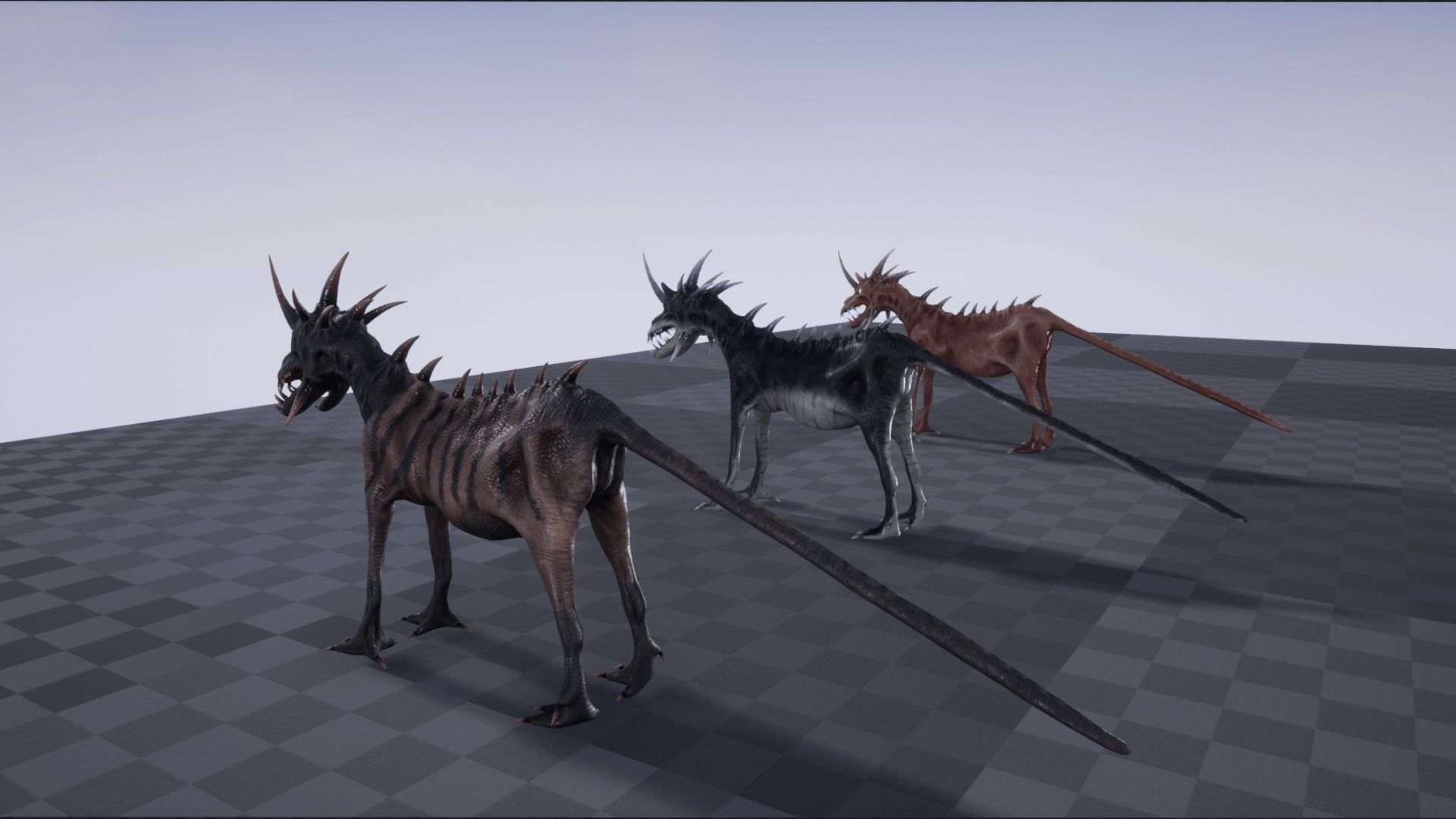 Infernal Low-poly 3D model_20