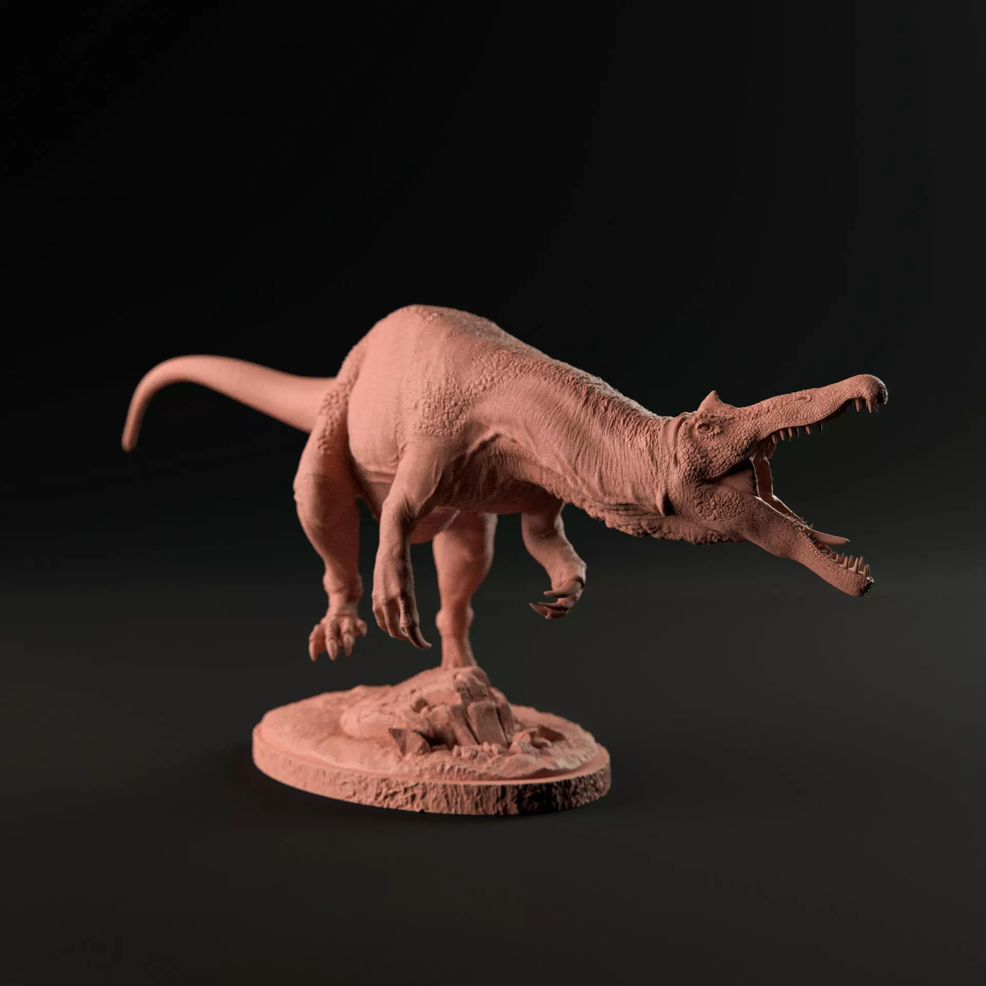 Baryonix running 1-35 and 1-72 scale supported 3D print model