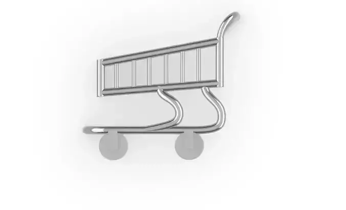 Shopping Cart Pendant