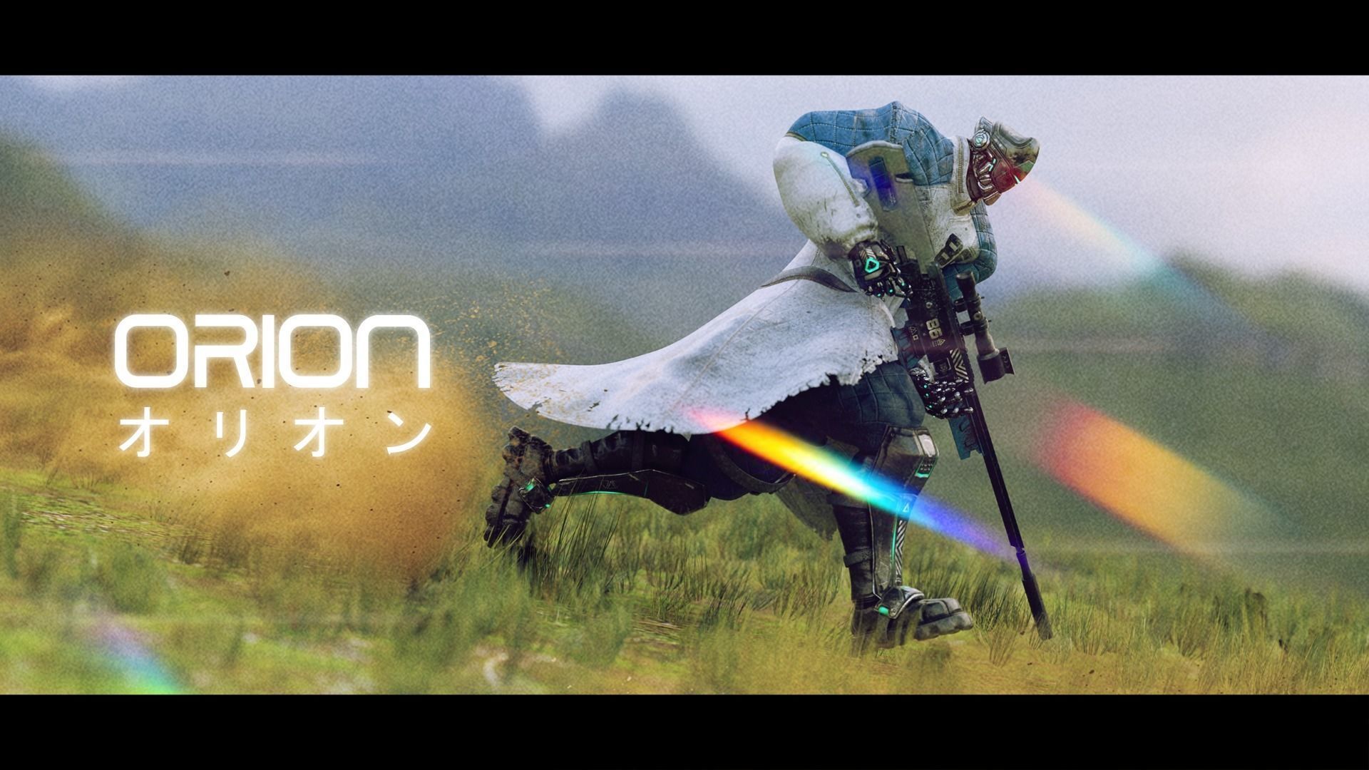 Low Poly - Cybernetic Hitman - Orion Low-poly 3D model_6