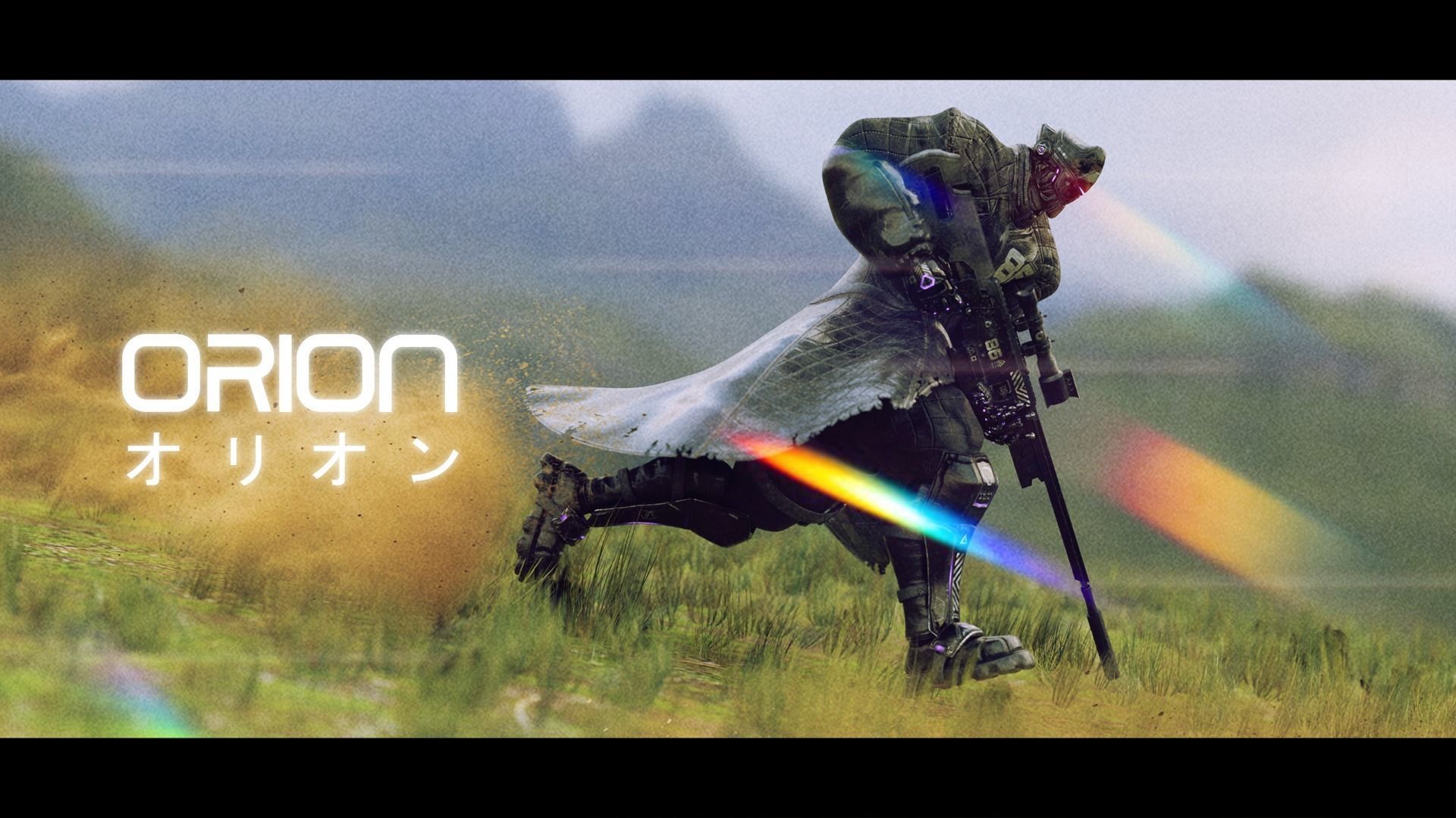 Low Poly - Cybernetic Hitman - Orion Low-poly 3D model_7