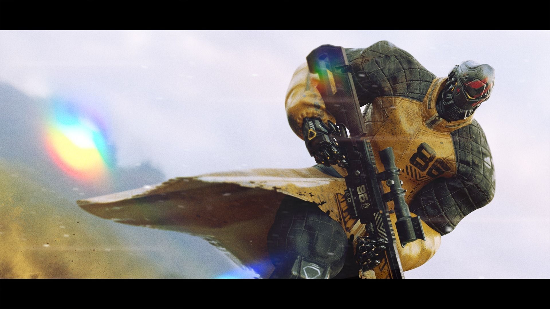 Low Poly - Cybernetic Hitman - Orion Low-poly 3D model_27