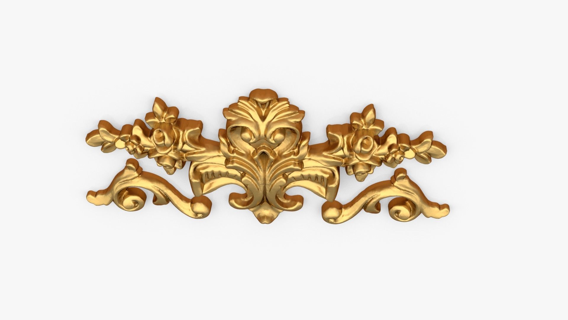 Classic decor ornament 288 3D model_4