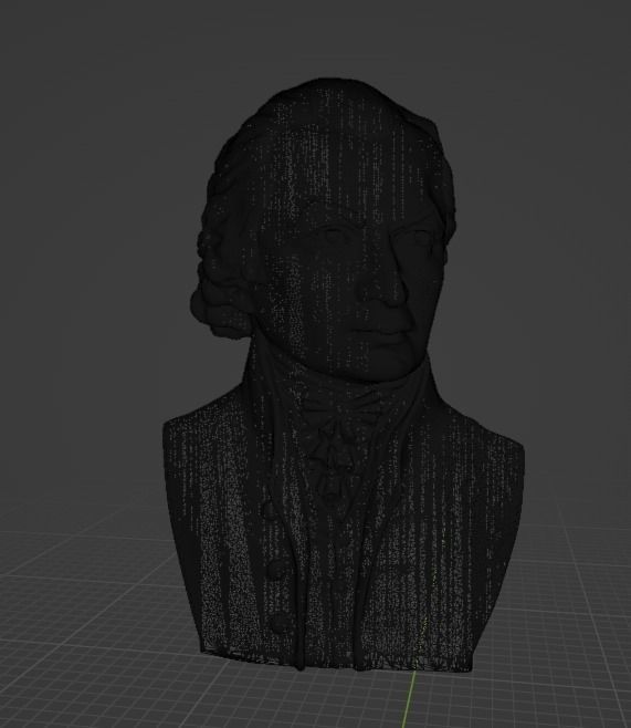 Immanuel Kant Relief 3D print model_6