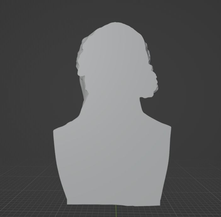 Immanuel Kant Relief 3D print model_11