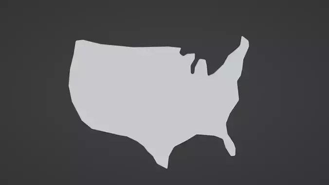 United States of America USA Map