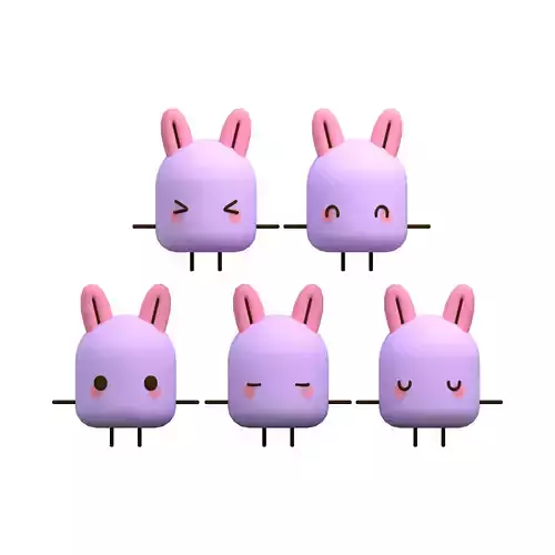 Cute Character 3d Packs - Low-poly 3D Models