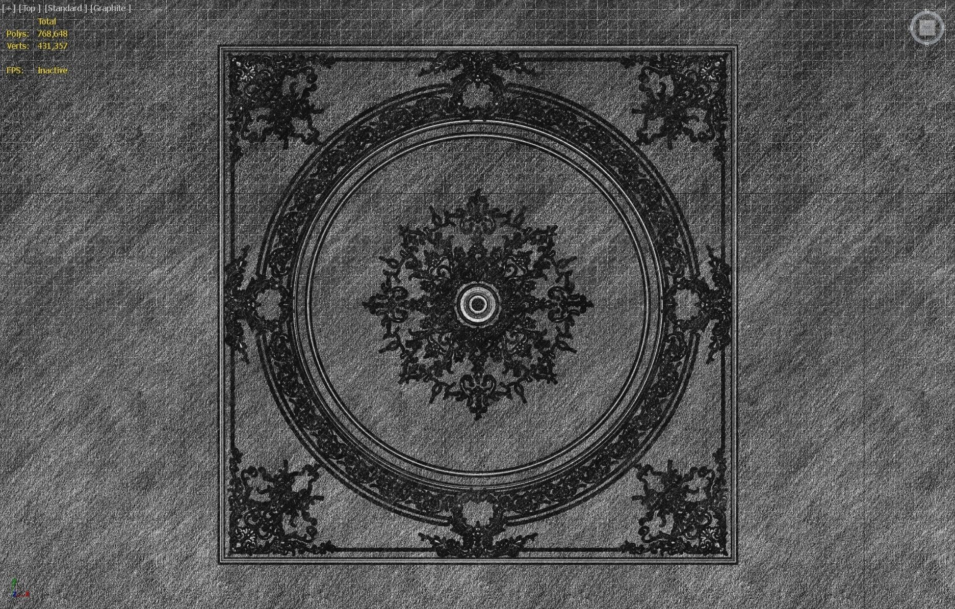 classical ornament  decor  Free 3D model_7