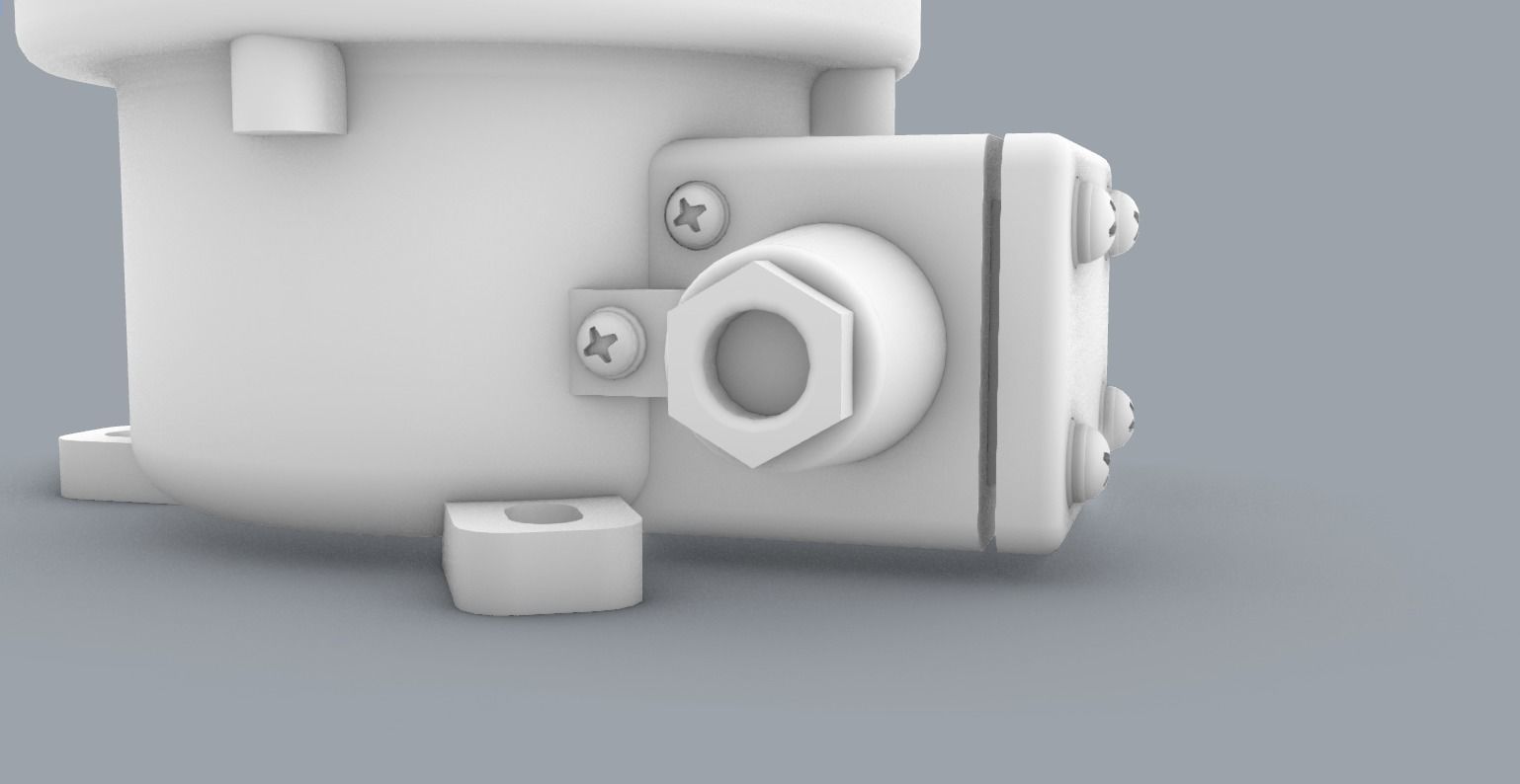 Navigation Light 1 Low-poly 3D model_3