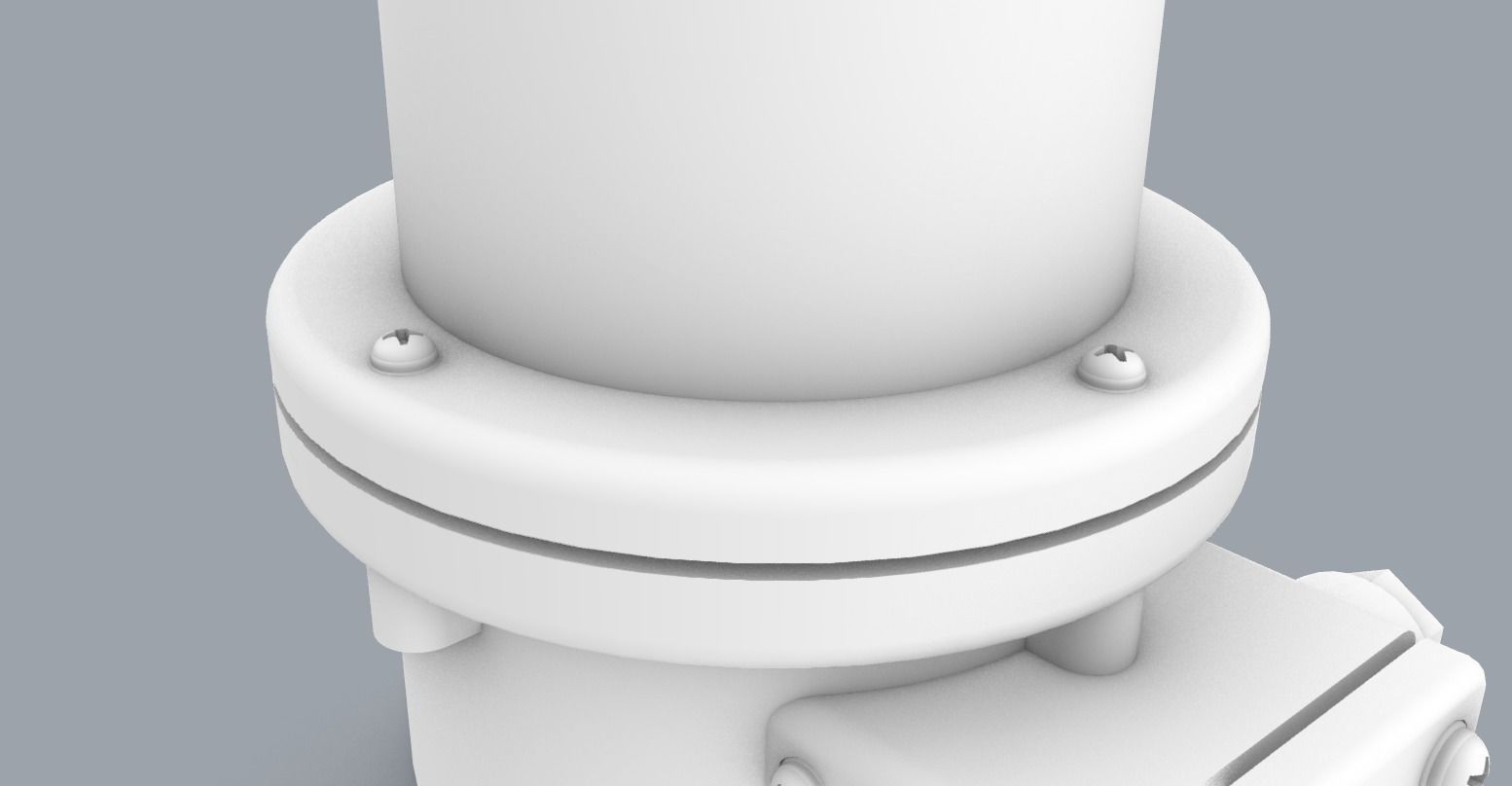 Navigation Light 1 Low-poly 3D model_11