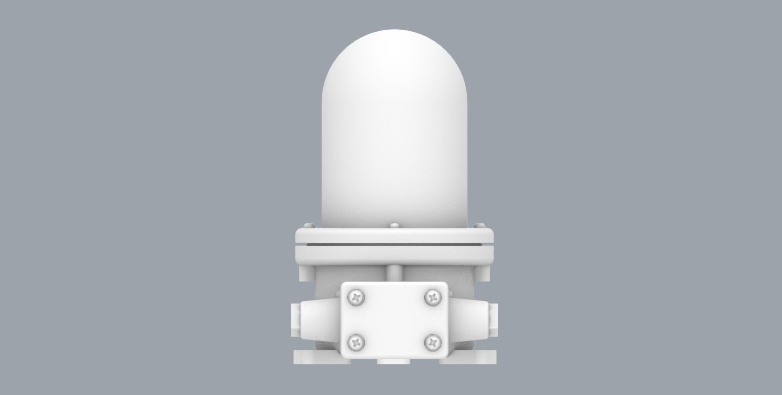 Navigation Light 1 Low-poly 3D model_8