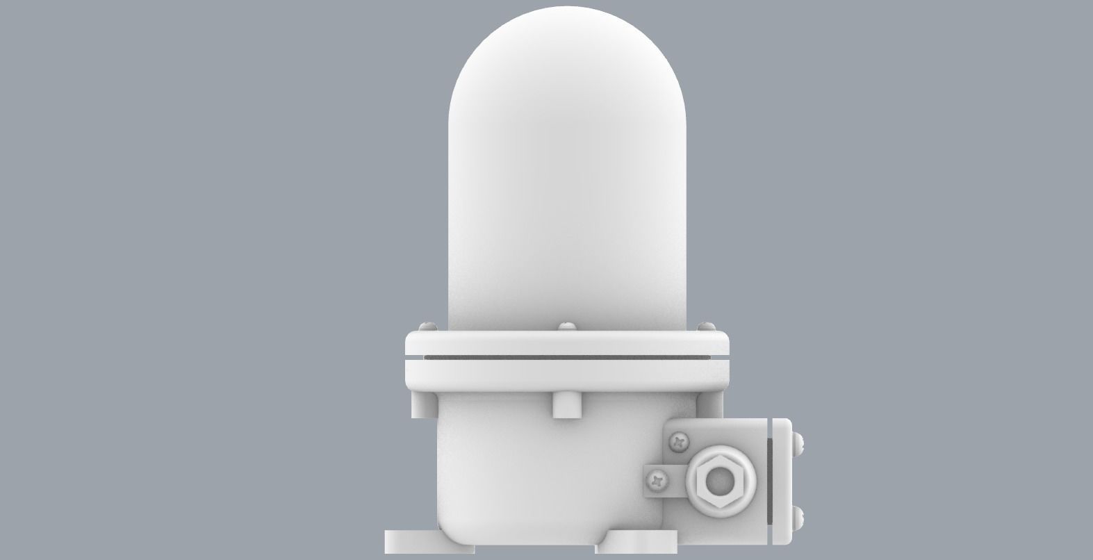 Navigation Light 1 Low-poly 3D model_7