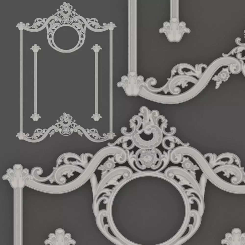 classic decoration 3d model vol05 3D model