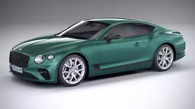 Bentley Continental GT S 2023 3D model