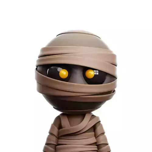 Mummy Avatar 3D Icon