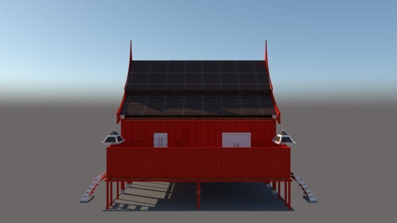RUMAH TRADISIONAL MELAYU KELANTAN DARUL NAIM  Free 3D print model_6