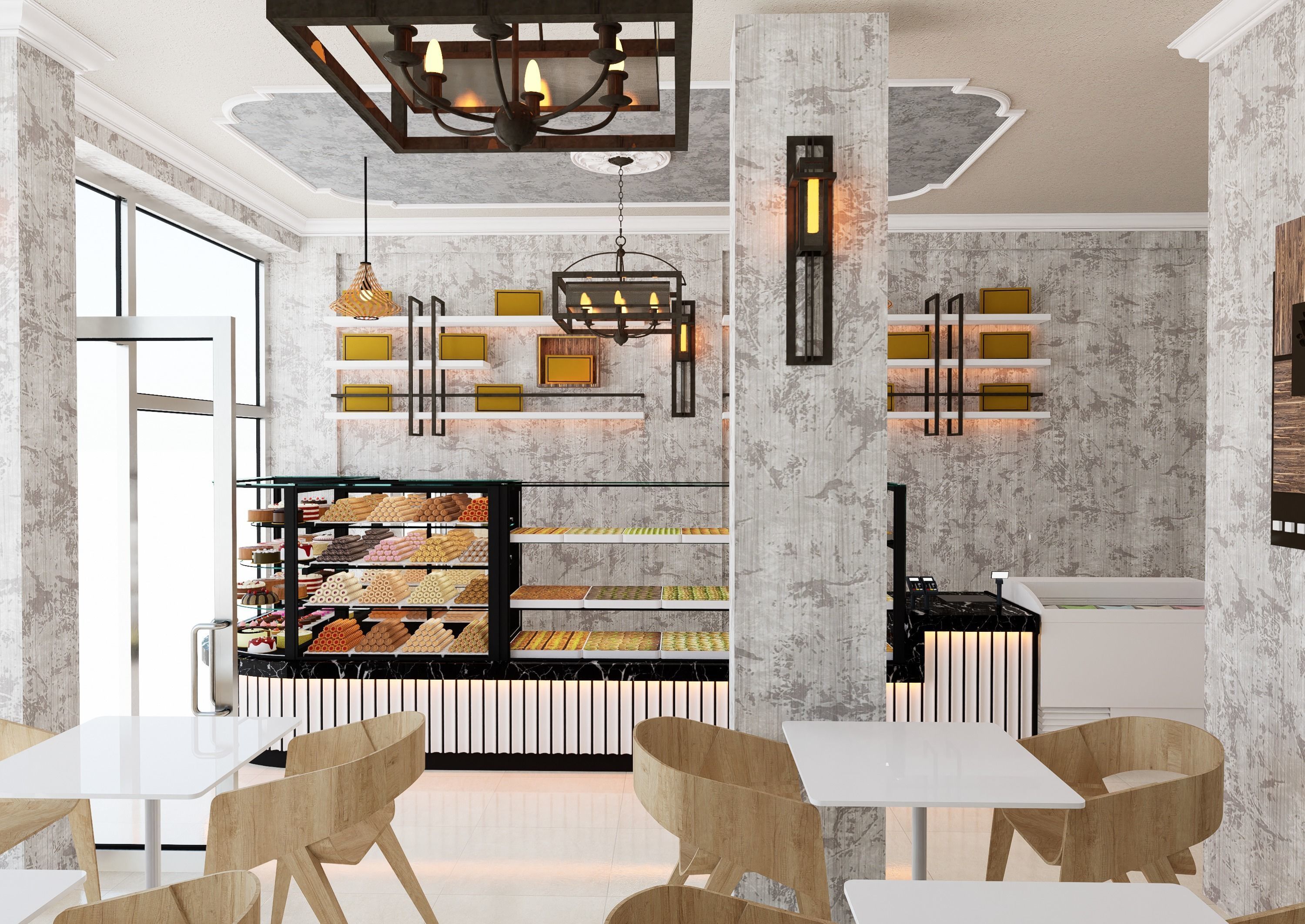 patisserie bakery 3D model_2