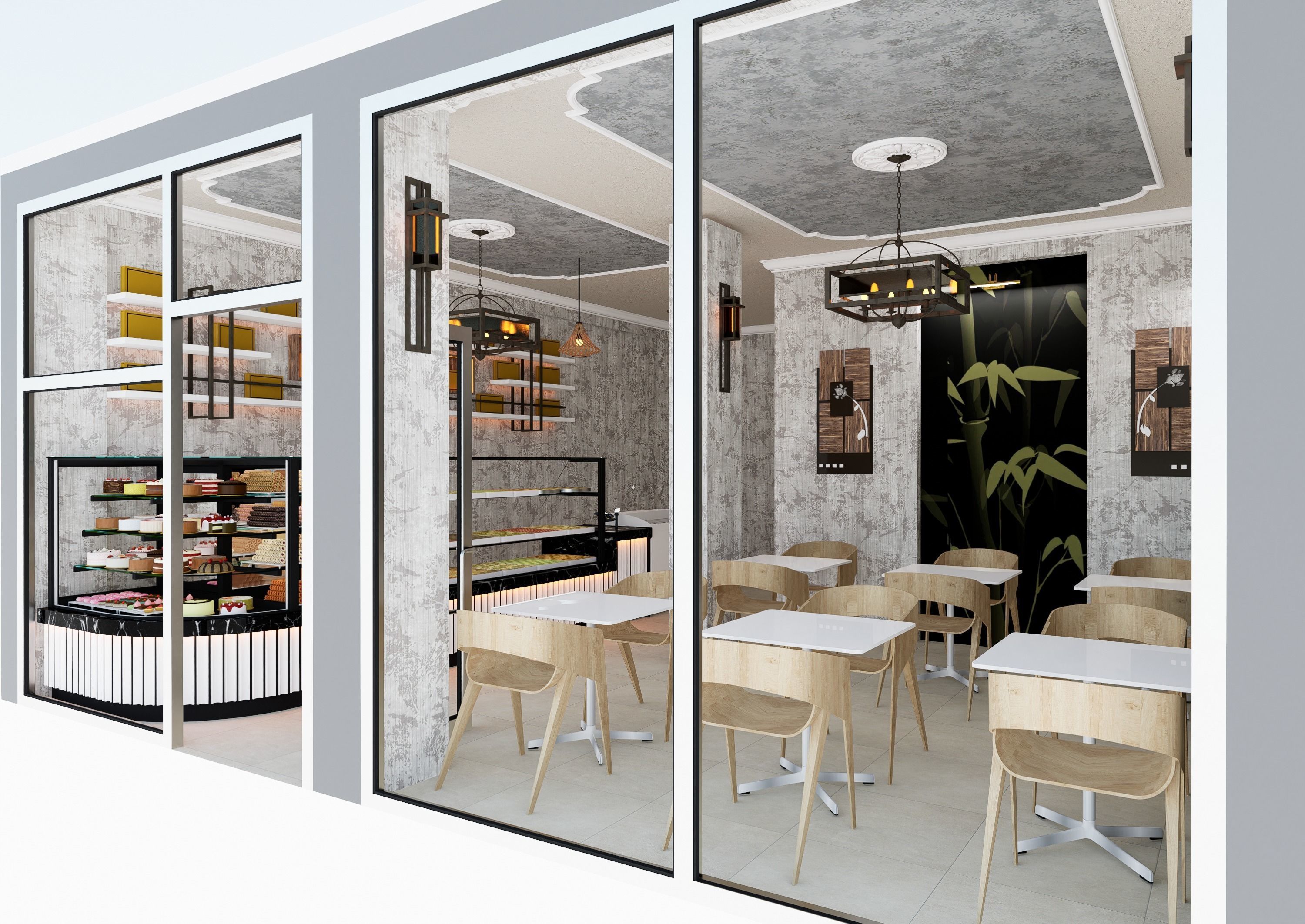 patisserie bakery 3D model_3