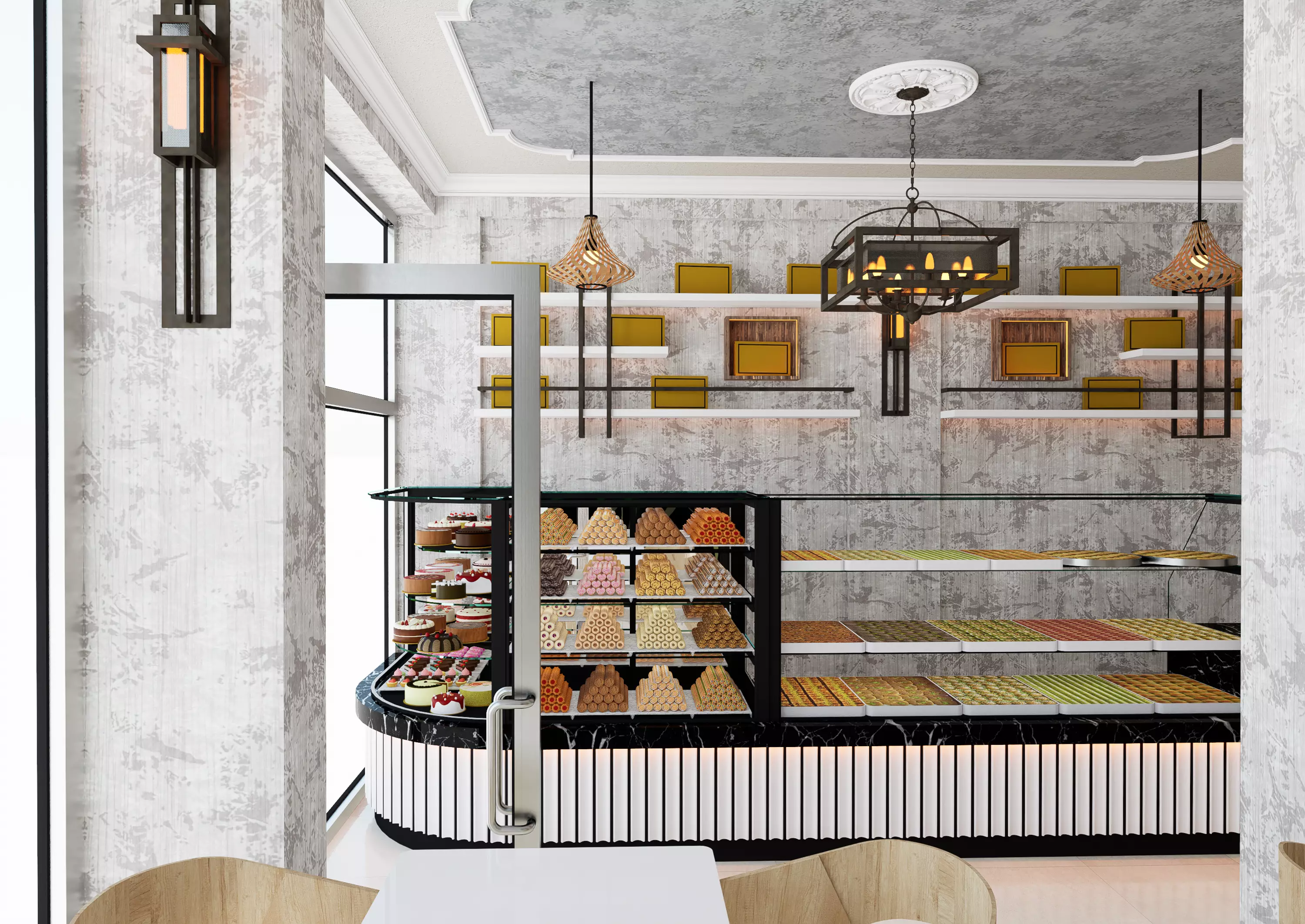 patisserie bakery 3D model_0