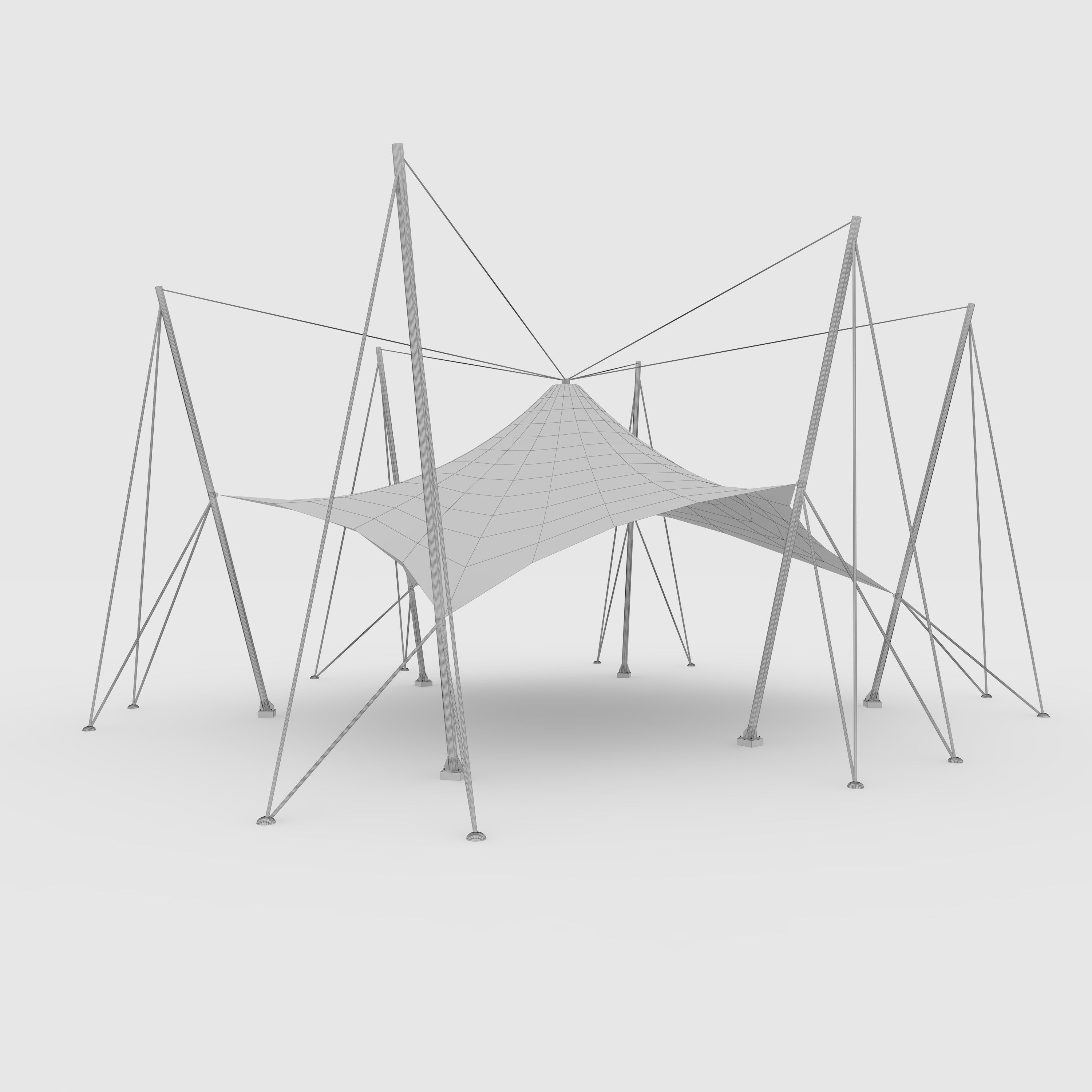 Membrane Tensile 2 3D model_5