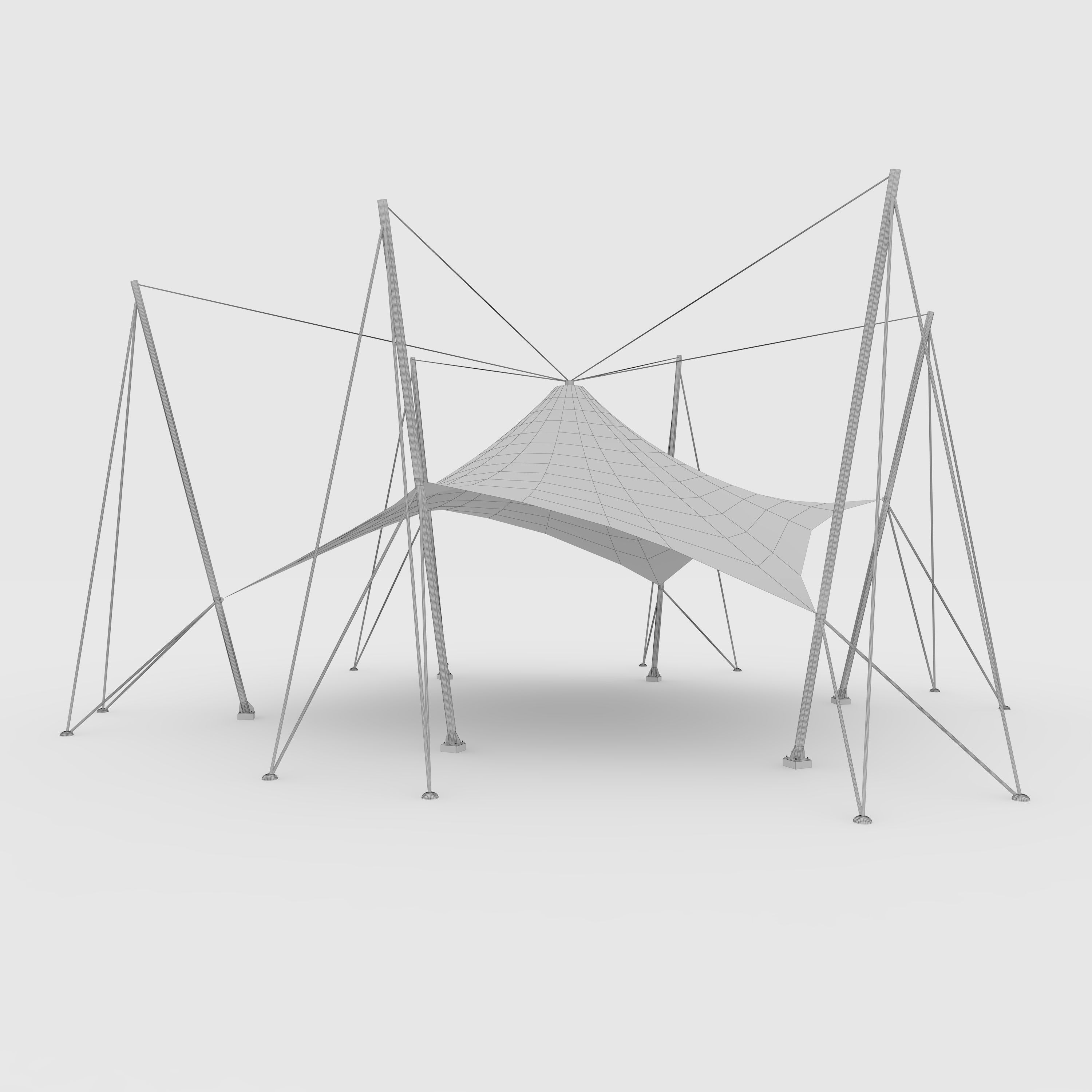 Membrane Tensile 2 3D model_7