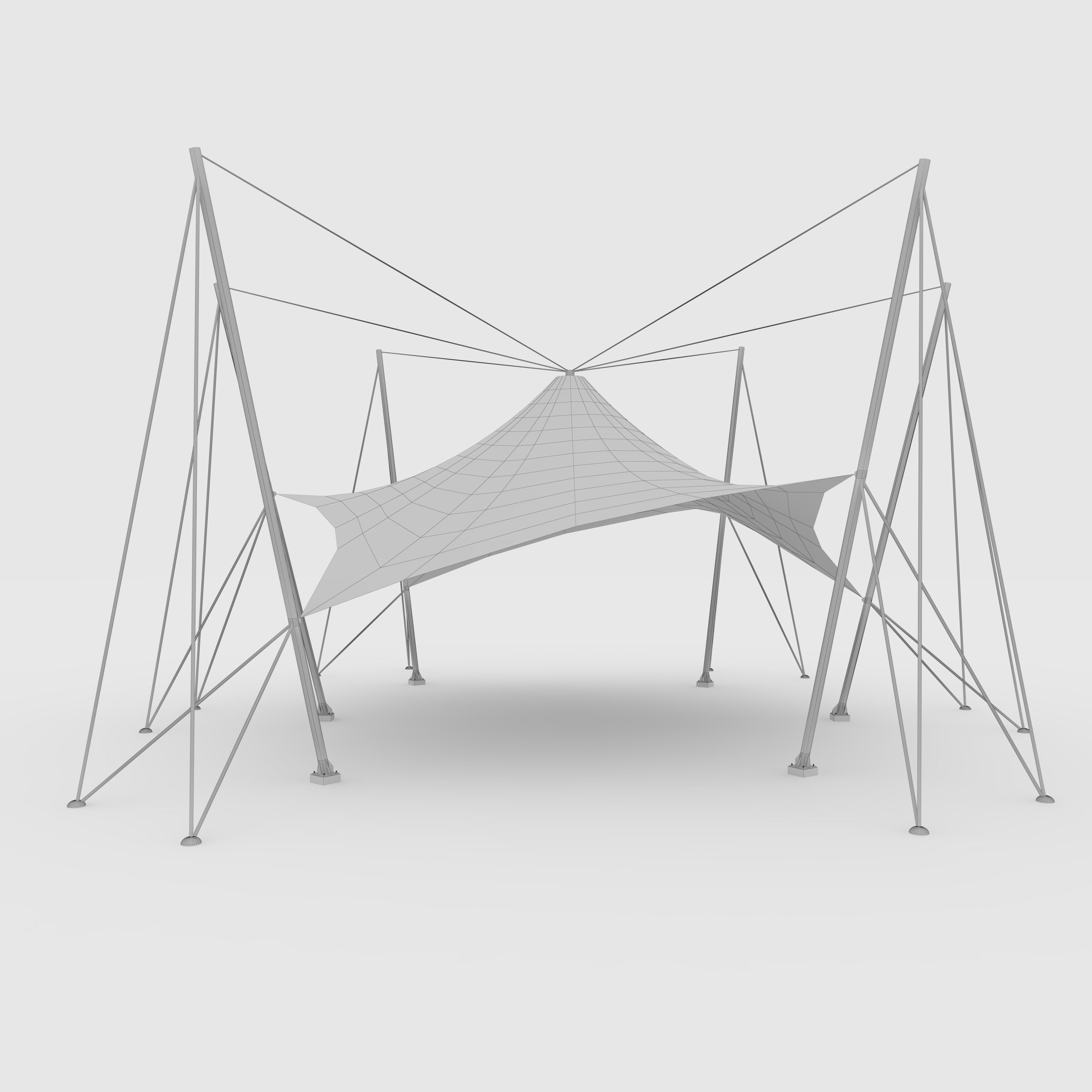 Membrane Tensile 2 3D model_9
