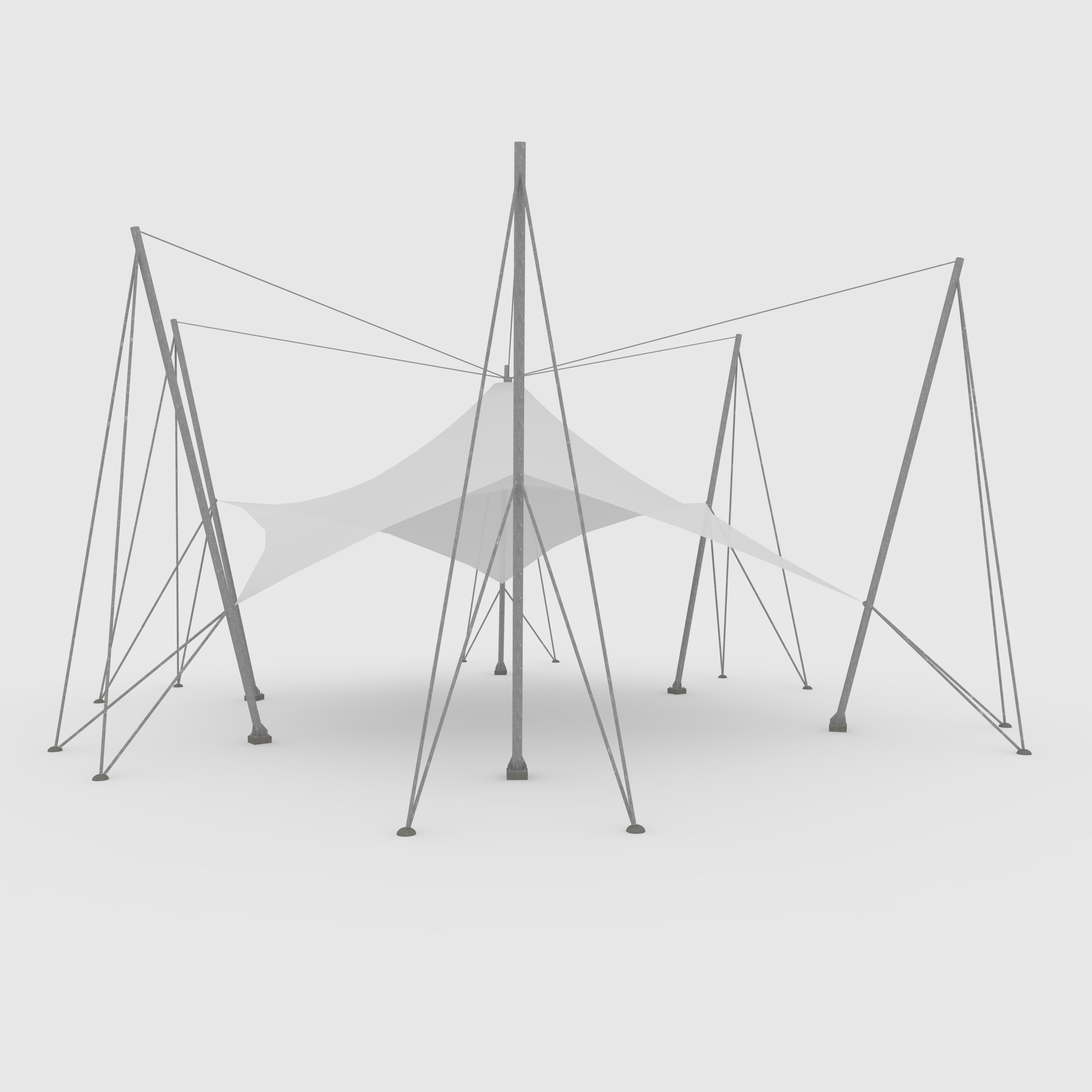Membrane Tensile 2 3D model_2