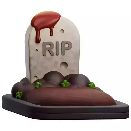 Grave 3D Icon