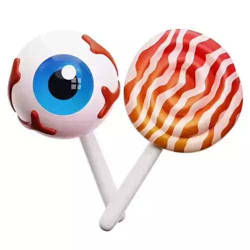Lollipop 3D Icon