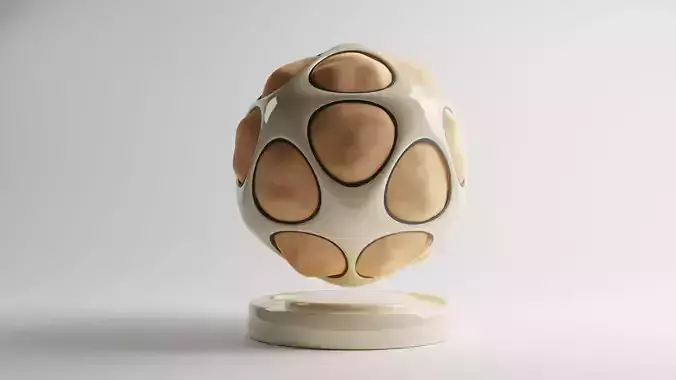 Abstract sculpure 3D model