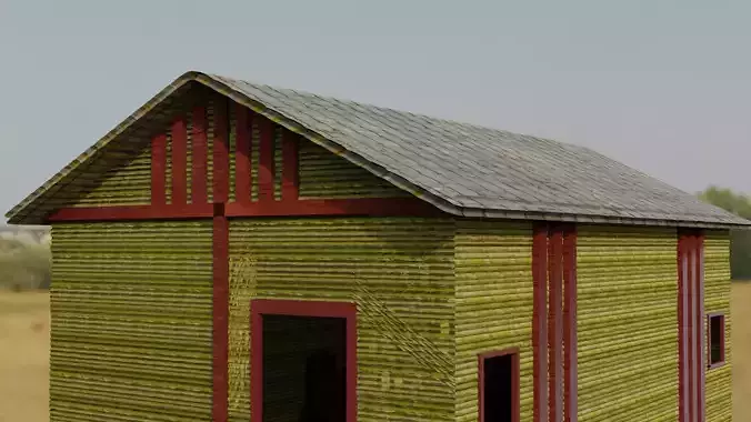 MIdivel House Free low-poly 3D model