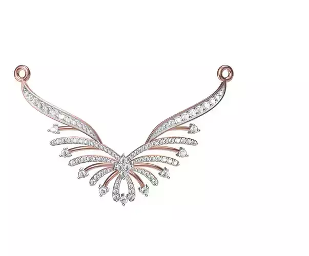 Women Necklace Pendant STL JCD Details