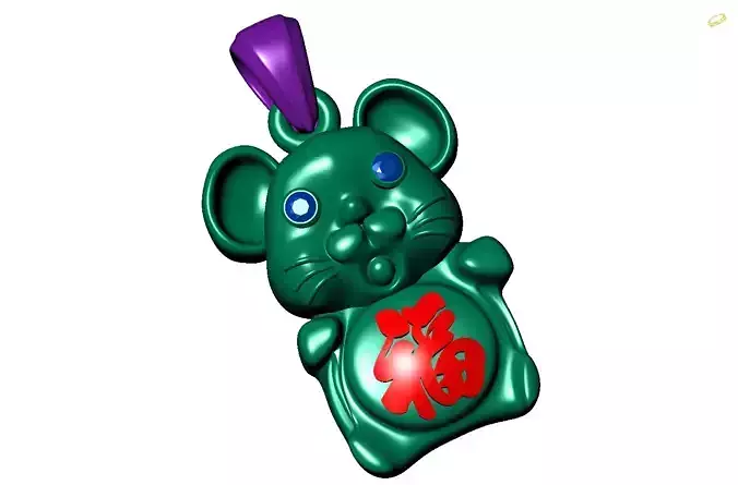 Pendant 3D print model