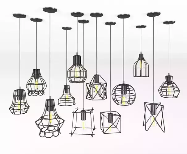 Cage Pendant Lights